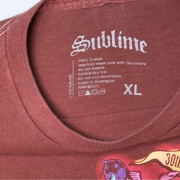 🧡 Sublime 30th Anniversary Tee “40oz to Freedom” - Picture 5 of 6